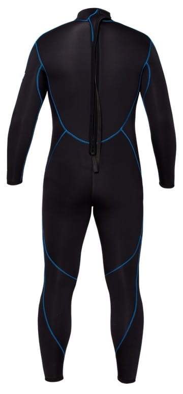 Bare Sport S-Flex Full 3/2mm Tauchanzug Herren Rückenansicht