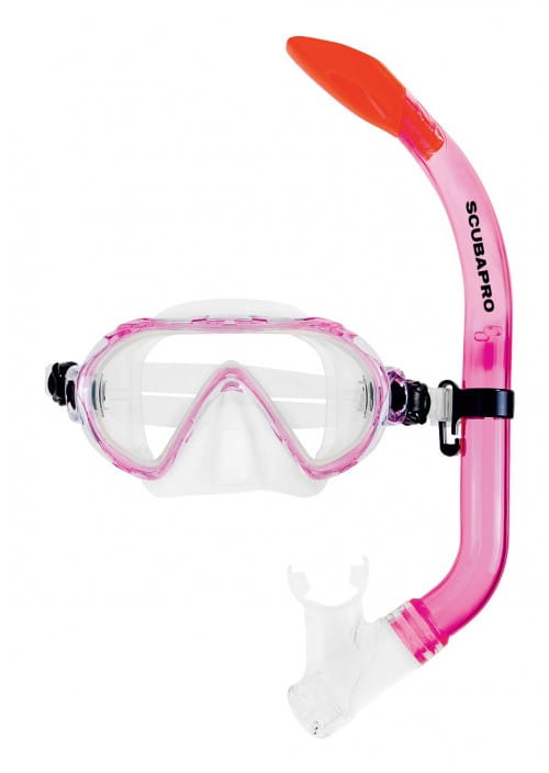 Scubapro Spider Combo Set Kinderset pink