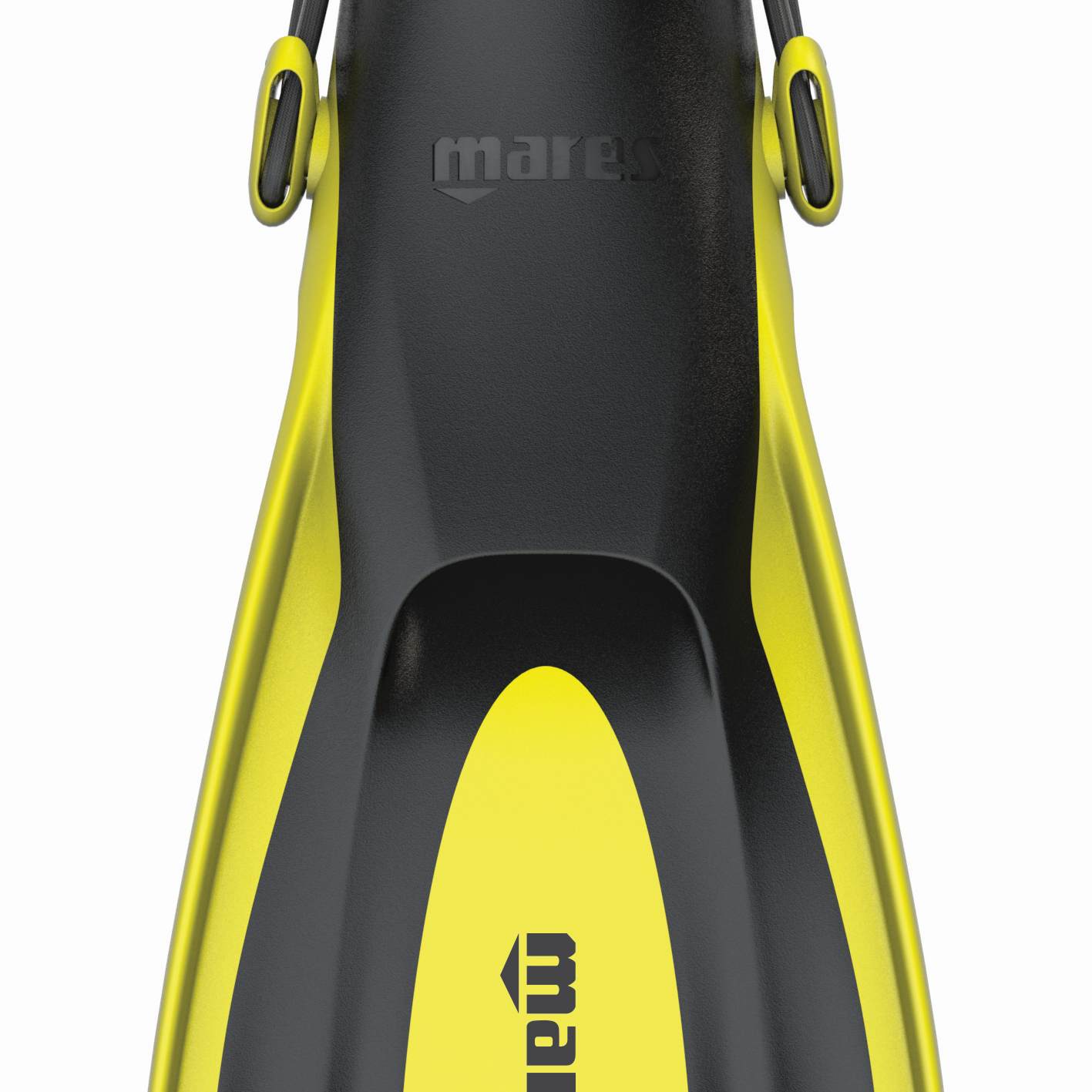 Mares Avanti Pure Barfuß-Flosse Gelb Detail